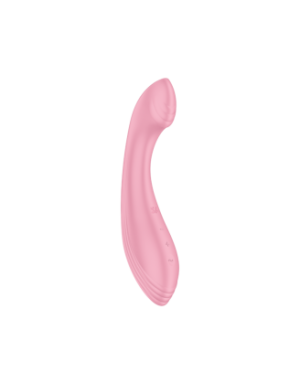 Vibromasseur G spot rose, vibrations fortes G-Force Satisfyer
