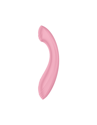 Vibromasseur G spot rose, vibrations fortes G-Force Satisfyer