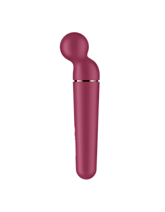Vibromasseur wand rouge USB 60 vibrations Planet Wand-er Satisfyer