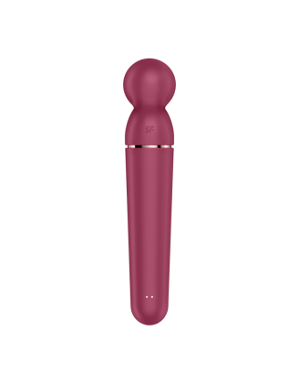Vibromasseur wand rouge USB 60 vibrations Planet Wand-er Satisfyer