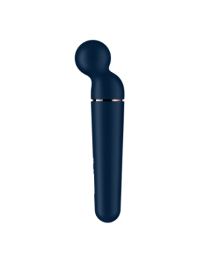 Vibromasseur wand bleu USB 60 vibrations Planet Wand-er Satisfyer
