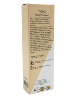 Vibromasseur TICKLE Double Stimulation – USK-V30