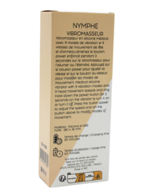Vibromasseur NYMPHE Haute Précision à Double Action