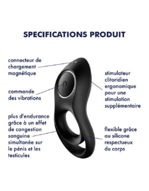 Cockring vibrant USB Legendary Duo Satisfyer