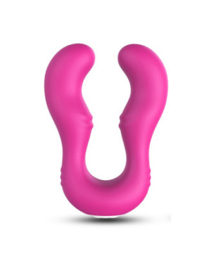 Vibromasseur Rose en forme de U double tête stimulateur point G