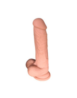 Gode ventouse en silicone Taille L