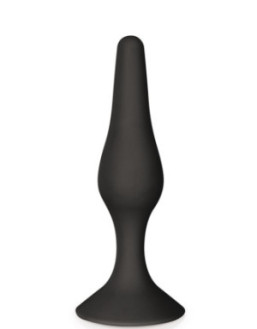 Plug anal ventouse noir taille M