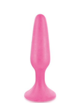 Plug anal ventouse rose court base large
