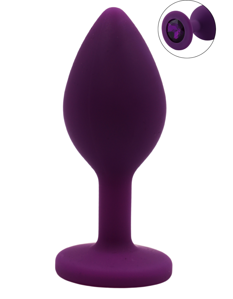 Plug bijou violet Small