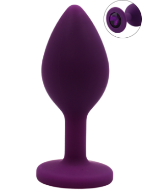 Plug bijou violet Small