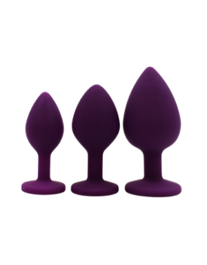 Plug bijou violet Small