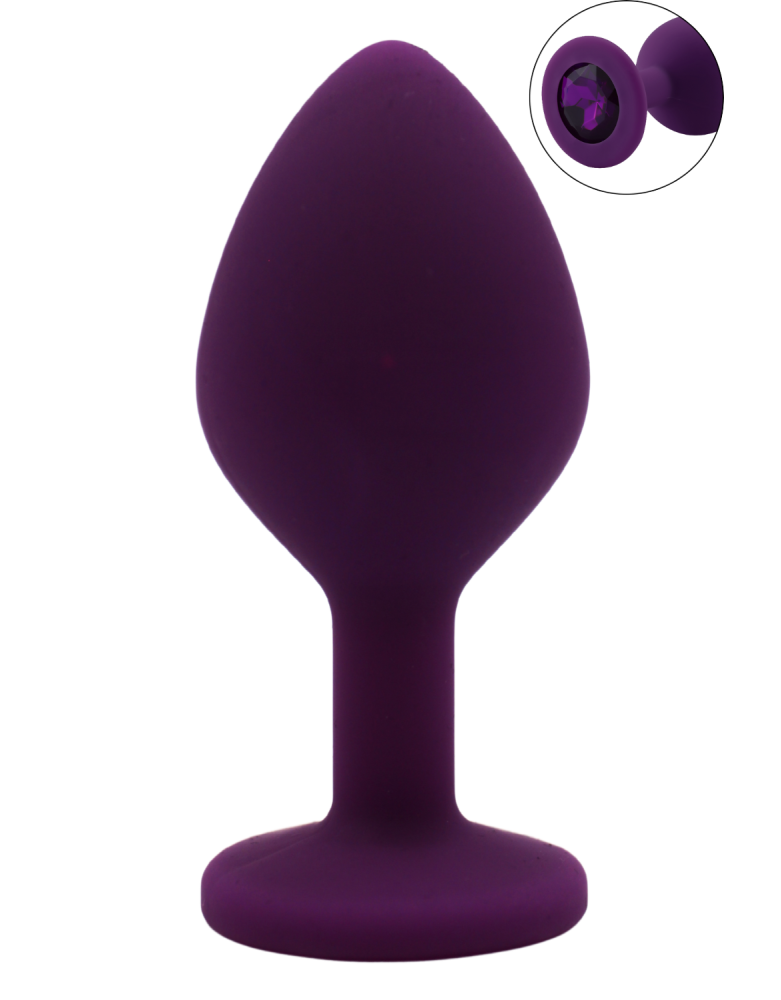 Plug bijou violet Medium