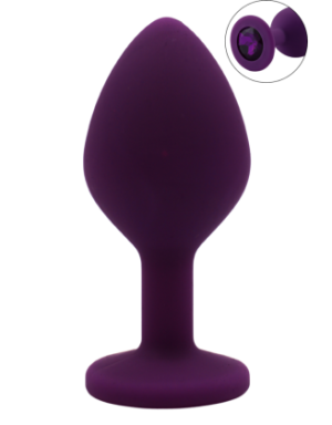 Plug bijou violet Medium