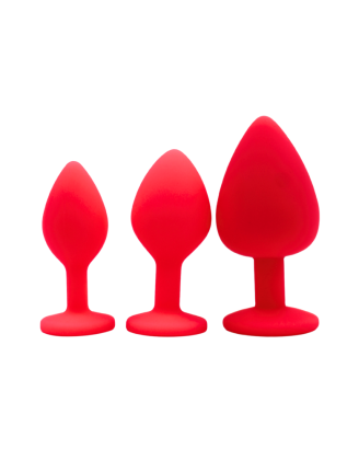 Plug bijou rose Large