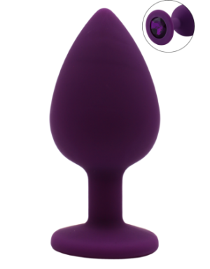 Plug bijou violet Large