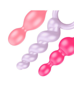 Coffret 3 plugs satisfyer couleur Booty Call