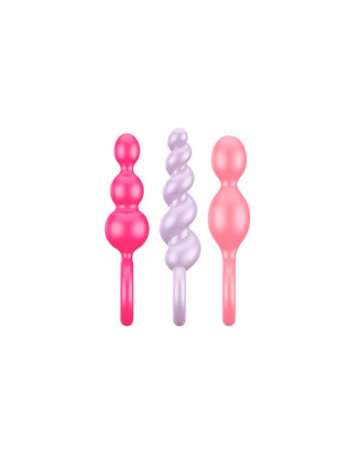 Coffret 3 plugs satisfyer couleur Booty Call