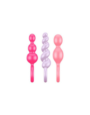Coffret 3 plugs satisfyer couleur Booty Call