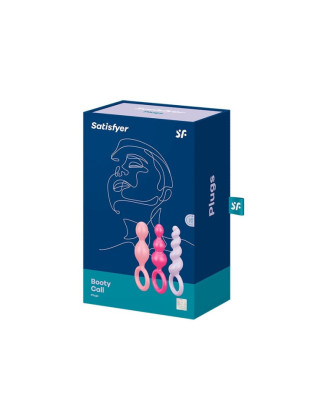Coffret 3 plugs satisfyer couleur Booty Call