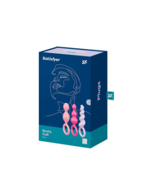 Coffret 3 plugs satisfyer couleur Booty Call