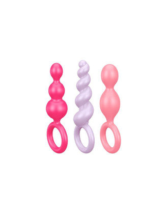 Coffret 3 plugs satisfyer couleur Booty Call
