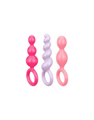 Coffret 3 plugs satisfyer couleur Booty Call