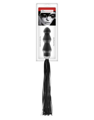 Martinet avec manche plug anal noir Fetish Tentation