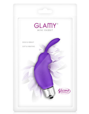 Stimulateur de clitoris vibrant violet rabbit