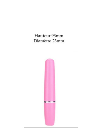 Rouge à lèvres vibrant rose