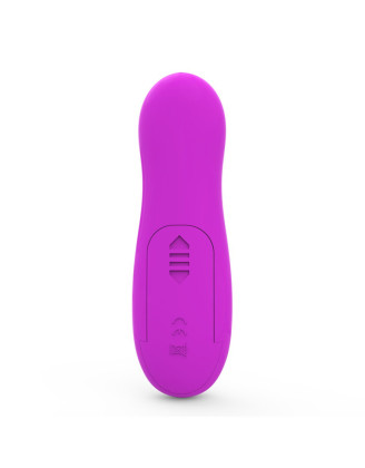 Stimulateur de clitoris par vibrations sur membranes violet 10 vitesses de voyage