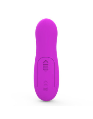 Stimulateur de clitoris par vibrations sur membranes violet 10 vitesses de voyage