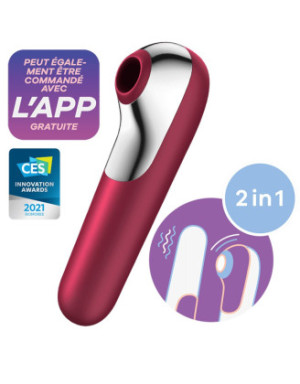 Vibromasseur et stimulateur clitoridien Dual Love Satisfyer