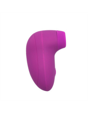 Stimulateur clitoridien avec 2 embouts interchangeable vibration sur picots et langue