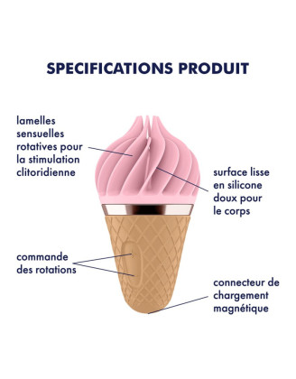 Stimulateur de clitoris USB Sweet Treat Rose Satisfyer