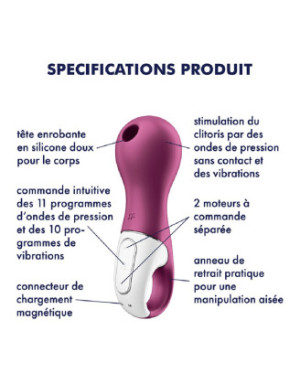 Stimulateur clitoridien Air Pulsé Lucky Libra Satisfyer