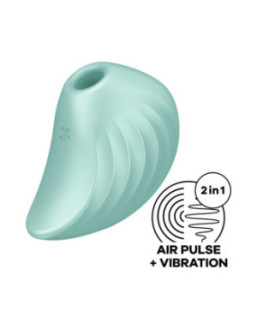 Stimulateur de clitoris vert USB Pearl Diver Satisfyer