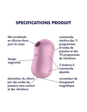 Stimulateur de clitoris Cotton Candy Satisfyer