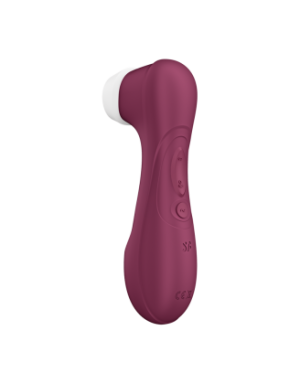 Stimulateur de clitoris 2 embouts avec techonologie Liquid Air Pro 2 Generation 3 rouge USB Satisfyer