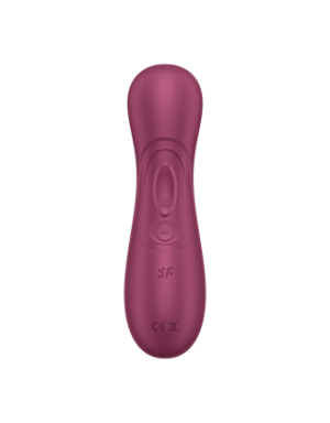 Stimulateur de clitoris 2 embouts avec techonologie Liquid Air Pro 2 Generation 3 rouge USB Satisfyer