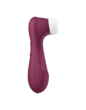 Stimulateur de clitoris 2 embouts avec techonologie Liquid Air Pro 2 Generation 3 rouge USB Satisfyer