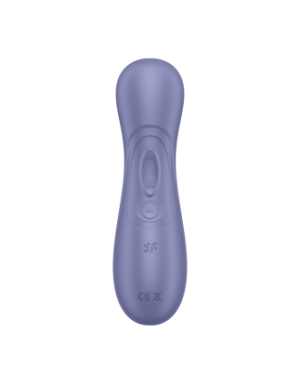 Stimulateur de clitoris 2 embouts Connecté avec technologie Liquid air Pro 2 Generation 3 violet USB Satisfyer