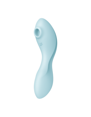 Vibromasseur connecté 3 en 1 Bleu USB Curvy Trinity 5+