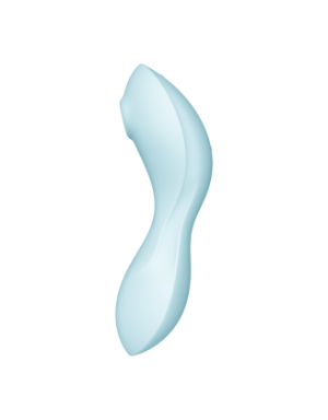 Vibromasseur connecté 3 en 1 Bleu USB Curvy Trinity 5+