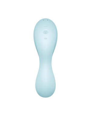 Vibromasseur connecté 3 en 1 Bleu USB Curvy Trinity 5+