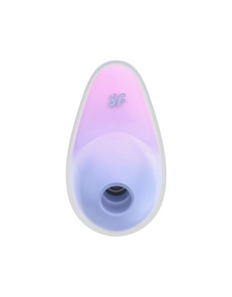 Stimulateur clitoridien par onde de pression sans contact et par vibration USB violet et rose, Pixie Dust Satisfyer