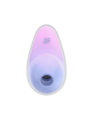 Stimulateur clitoridien par onde de pression sans contact et par vibration USB violet et rose, Pixie Dust Satisfyer