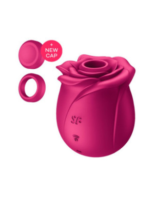 Stimulateur de clitoris rose par ondes de pression ou sans contact Pro 2 Classic Blossom Satisfyer