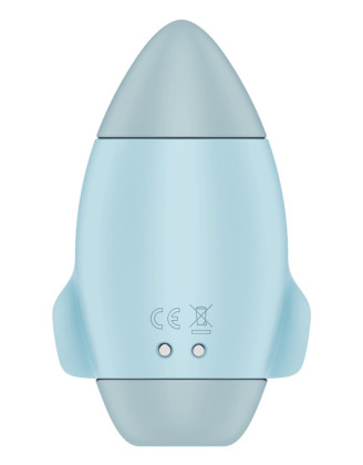 Stimulateur de clitoris violet vibration et air pulsé USB vert Mission control Satisfyer