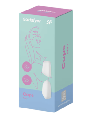 Capuchons interchangeables x5 pour Satisfyer Pro2