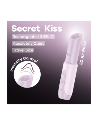 Stimulateur clitoridien de voyage Secret Kiss Satisfyer